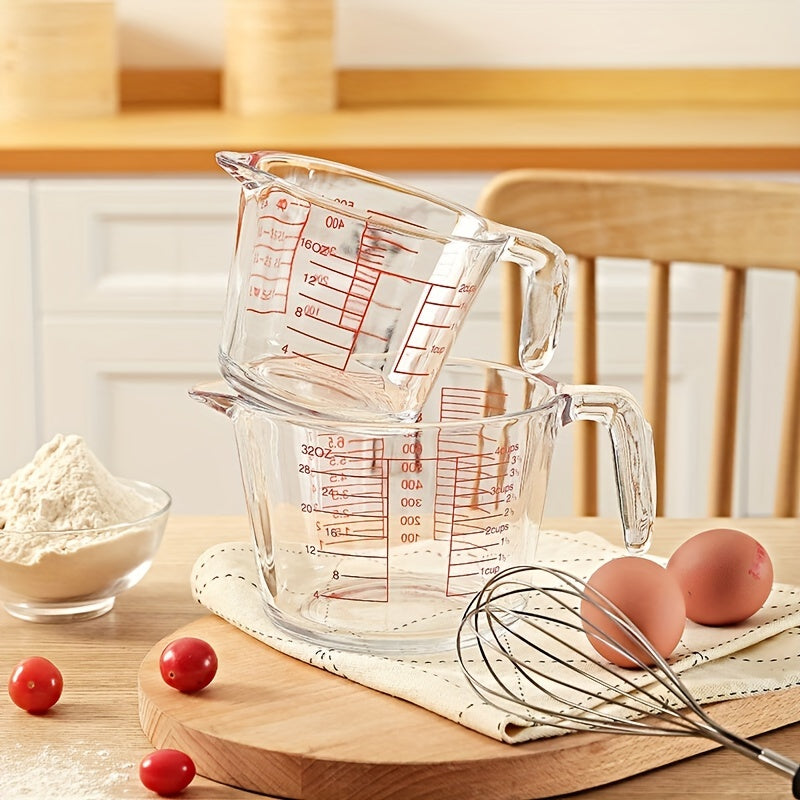 Cana gradată din sticlă borosilicată – 500 ml / 1000 ml