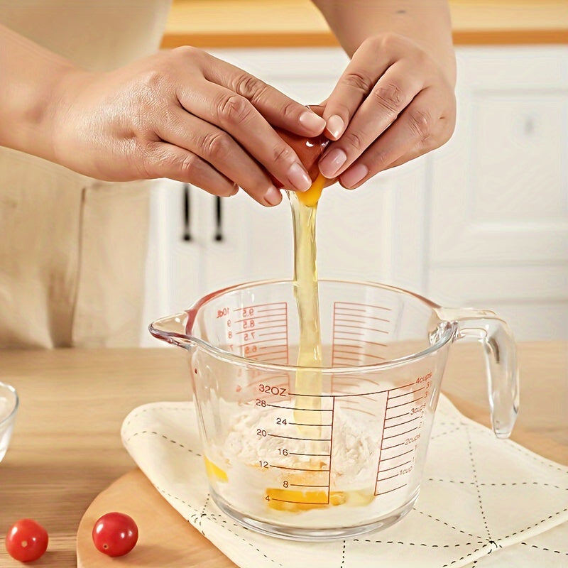 Cana gradată din sticlă borosilicată – 500 ml / 1000 ml