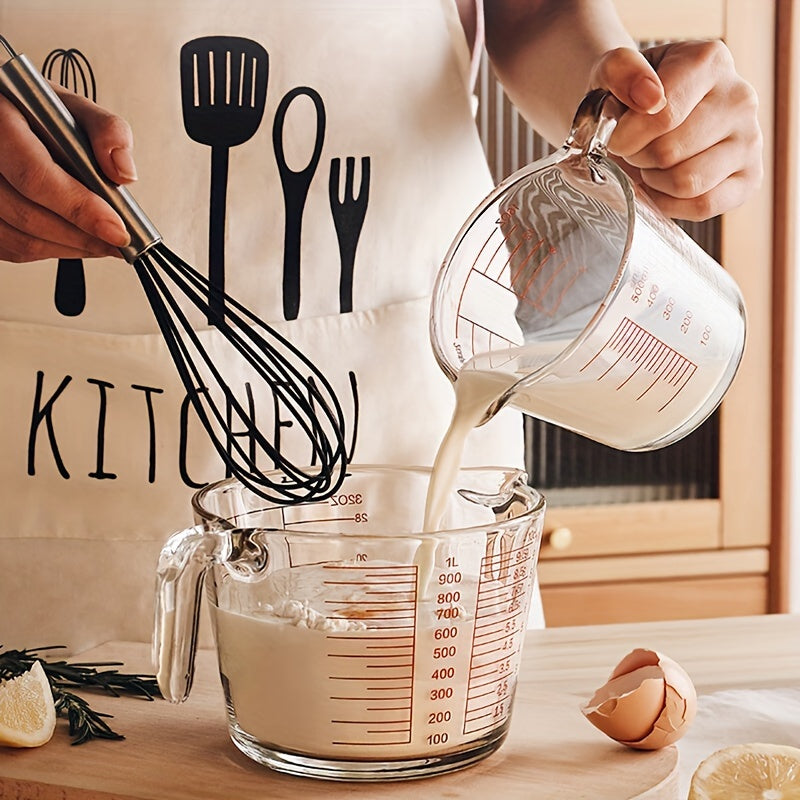 Cana gradată din sticlă borosilicată – 500 ml / 1000 ml