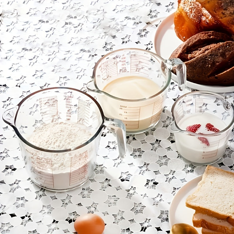 Cana gradată din sticlă borosilicată – 500 ml / 1000 ml