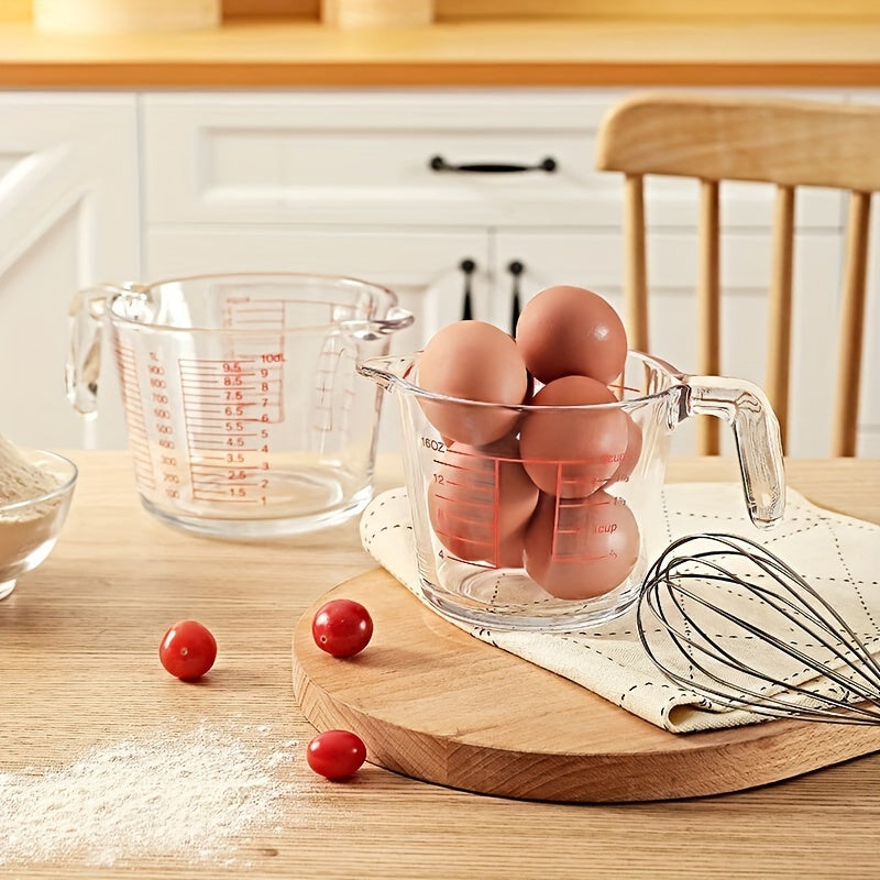 Cana gradată din sticlă borosilicată – 500 ml / 1000 ml