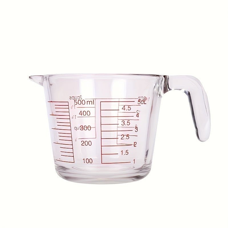 Cana gradată din sticlă borosilicată – 500 ml / 1000 ml