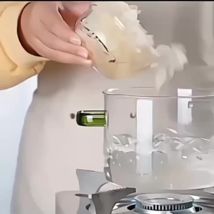 Oală din Sticlă Borosilicată 1600ml – Design Elegant & Rezistență Termică